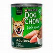 Dog chow LATA adultos pavo y pollo 374 GR | Rol Market