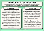 22 Autocratic Leadership Examples and Traits (2024)