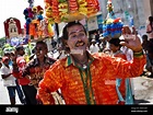 Sri Lankan ethnic Tamil Hindu devotees dance during a temple festival ...