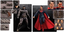 Batman vs Superman Action Figures by Mezco Toyz | ActionFiguresDaily.com