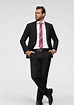 Man's World Anzug 4-teilig (4-tlg., mit Krawatte und Einstecktuch) für ...