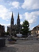 église vu de la place de la Mairie - une photo de Vimoutiers