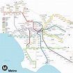 Metro de Los Angeles / Los Angeles subway #infografia #infographic # ...