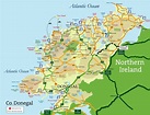 Map Of Donegal County Ireland | secretmuseum
