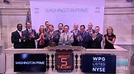 Washington Prime Group Rings NYSE Opening Bell - YouTube