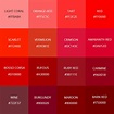 99 Shades of Red Color with Names, HEX, RGB, & CMYK • Colors Explained