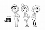 Ron's Gone Wrong Free Coloring Pages - Ron's Gone Wrong Coloring Pages ...