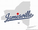 Map of Jamesville, NY, New York