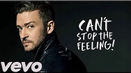 Justin Timberlake - Can't stop the feeling (Official Audio) - YouTube