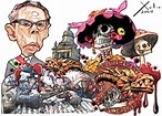 Xulio Formoso: Gustavo Díaz Ordaz | Dibujar caricaturas, Tlatelolco ...