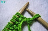 圍巾編織雙元寶針的織法詳細步驟圖解教程 - 壹讀