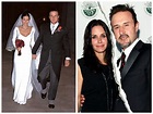 Casamento de Courteney Cox e David Arquette em 1999 - Noiva com Classe