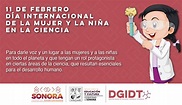 11 DE FEBRERO “DÍA INTERNACIONAL DE LA MUJER Y LA NIÑA EN LA CIENCIA ...