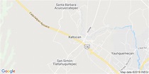Mapa de Xaltocan, Tlaxcala - Mapa de Mexico