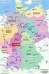 Frankfurt top tourist attractions map - Frankfurt location on the map ...