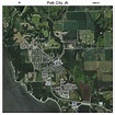 Aerial Photography Map of Polk City, IA Iowa
