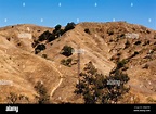Small canyons near the equestrian staging area at Chino Hills State ...