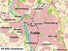 Diercke Weltatlas - Kartenansicht - Fulda - Stadtentwicklung - 978-3-14 ...