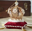 jewelled crown christmas decoration by the christmas home ...