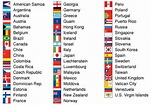 Flags Of The World Printable Pdf - Printable Word Searches