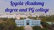 Loyola Academy || secunderabad || drone view - YouTube
