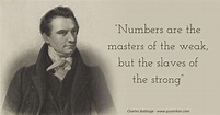 15 of the Best Quotes By Charles Babbage | Quoteikon