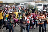 Caravanas de migrantes se extienden en CDMX, Puebla, Veracruz y Chiapas ...