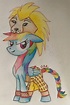 Rainbow Dash as Simba by GracefulArt693 on DeviantArt