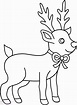 ᐈ Dibujos de Renos【TOP 30】Para esta navidad – Dibujos para Colorear