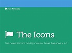 Font Awesome - The Icons: The complete set of 675 icons in Font Awesome ...