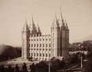Charles R. Savage. Mormon Temple, Salt Lake City -The 19th Century Rare Book and Photograph Shop