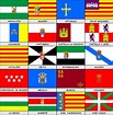 Banderas de las autonomías de España, con la Región del Su… | Flickr