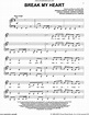 Dua Lipa: Break My Heart sheet music for voice, piano or guitar