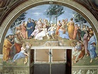 1509-11.Raphael (1483-1520)The Parnassus,Stanza della Segnatura. fresco ...