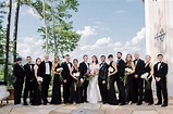 Black & White Wedding ceremony - Blooms By The Field - weddinglovers.it