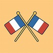 Ilustración de vector de bandera de Francia 2315249 Vector en Vecteezy