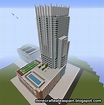 Réplica Minecraft: Rascacielos The Vue, Charlotte, Carolina del Norte ...