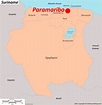 Paramaribo Map | Suriname | Detailed Maps of Paramaribo (Par'bo)