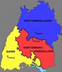 (TB53GR4) Deutsche Bundesländer - Baden-Württemberg Geocoin - 1952 n ...