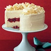 Cranberry Obsession Snow Cake Recipe | MyRecipes