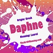 The Art of Naming: Daphne
