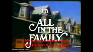 All in the Family~HD with lyrics - YouTube