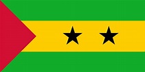 Bandeira de São Tomé e Príncipe • Bandeiras do Mundo
