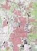 Mapa Topográfico de la Ciudad de Cartersville, Georgia, Estados Unidos ...