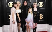 Dave Grohl Brings His Wife and Three Daughters to the Grammys 2023