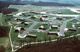 An example of a heavily hardened US Cold War facility, Bitburg air base ...