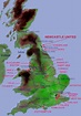 Northumbrian Folk Music including Geordie Land !: Map of British Isles ...