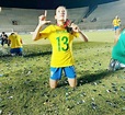 Revelação Palmense e jogadora da Seleção Brasileira do Sub-17 Bruna ...