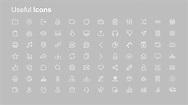 Infographic Icons PPT White - SlideModel