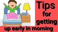 How to get up early in the morning - YouTube